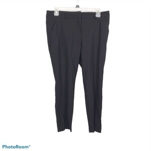 Diane Von Furstenberg solid black dress pants